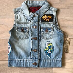 Designer Girls Clutch Kid Vest Ages 5-6 Years